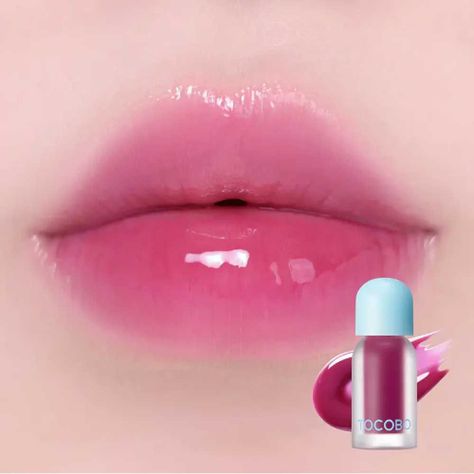 Aceite labial Tocobo tono malva frío 02 Berry Brandy-1