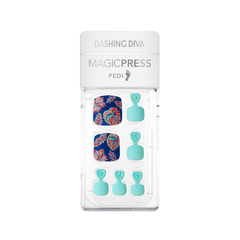 Uñas press on Pedicura Dashing Diva MDR655P-0