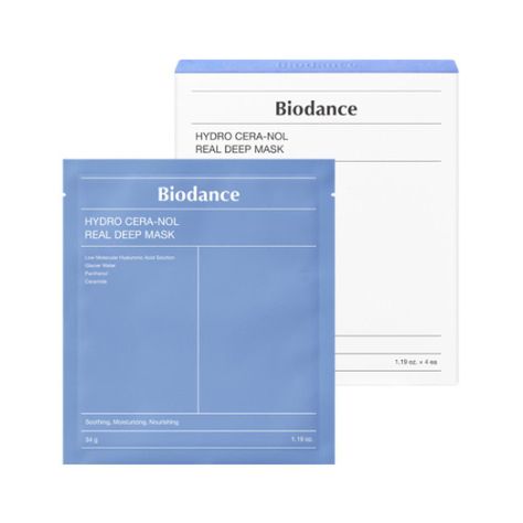 Mascarilla hidrogel Biodance con efecto calmante refrescante-2