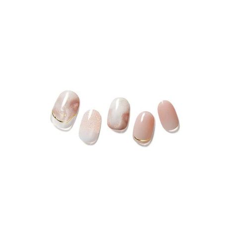 Glaze Semi-Cured Gel Nail: ZMA407N Glow latte-1