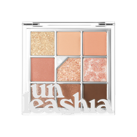 Paleta de Sombras Glitter No. 3 All Of Coral Pink Unleashia-0