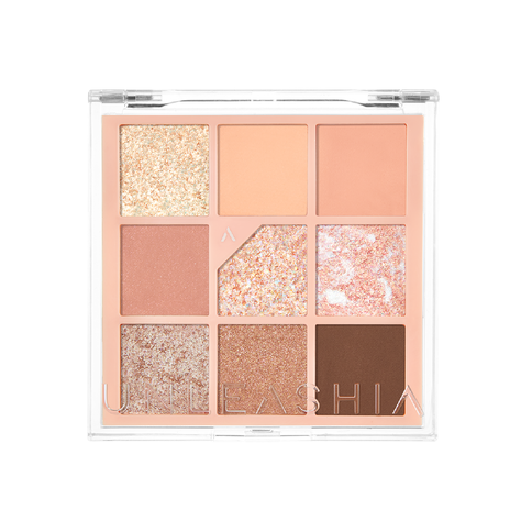 Paleta de Sombras Glitter No. 3 All Of Coral Pink Unleashia-1