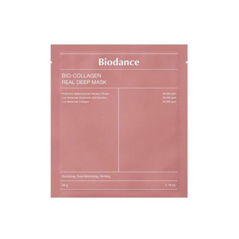 Mascarilla hidrogel Biodance con efecto radiante hidratado-0