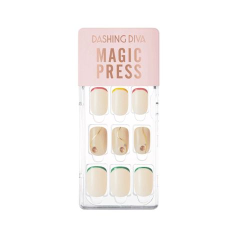 Uñas Press On Manicura Dashing Diva MGL3P073RR-0