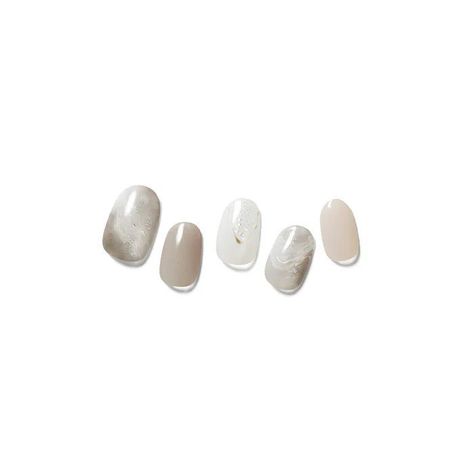 Glaze Semi-Cured Gel Nail: ZMA409N Fog Marble-1