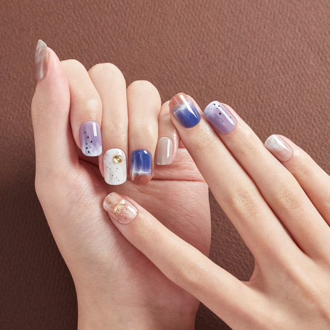 Uñas Press On Manicura Dashing Diva MDR2F048RR DD01-240-1