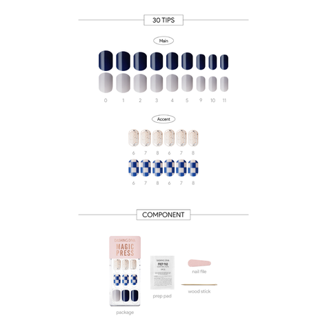 Uñas Press On Manicura Dashing Diva MDR2F046RR DD01-239-2