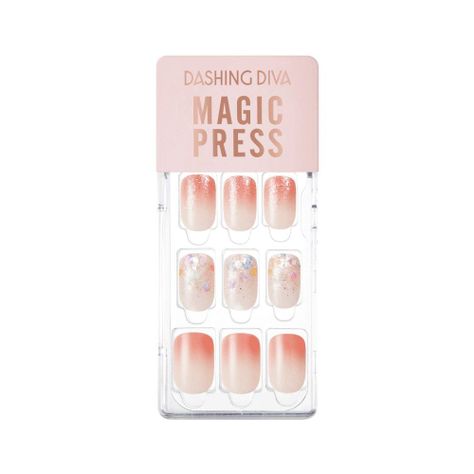 Uñas Press On Manicura Dashing Diva MGL3S090RR-0