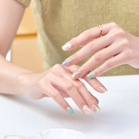 Uñas Press On Manicura Dashing Diva MGL3S094RR-1