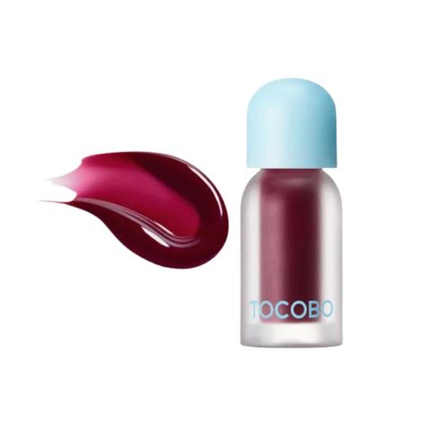 Aceite labial Tocobo tono malva ciruela 07 Plum Jam-0
