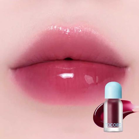 Aceite labial Tocobo tono malva ciruela 07 Plum Jam-1