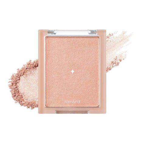Iluminador facial Rom&nd cálido tono coral-0