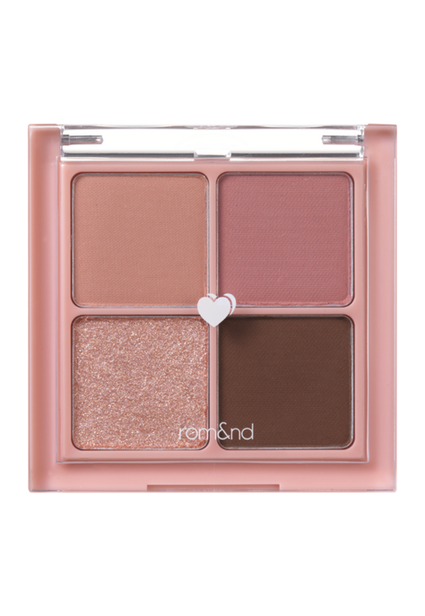Paleta 4 Sombras Dry Rose Romand Cosmética Coreana-1