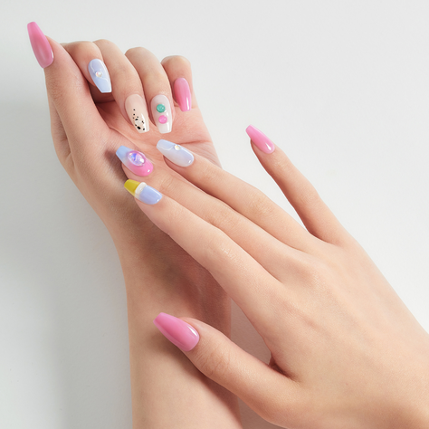 Uñas press on Manicura Dashing Diva MDR1201PC-1