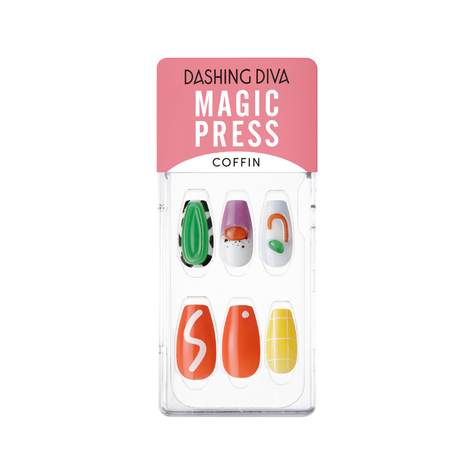 Uñas press on Manicura Dashing Diva MDR1236CF-0
