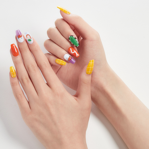 Uñas press on Manicura Dashing Diva MDR1236CF-1