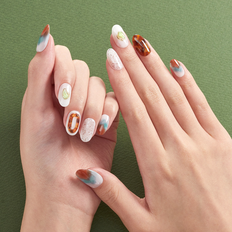 Uñas Press On Manicura Dashing Diva MDR2F041OL DD01-235-1