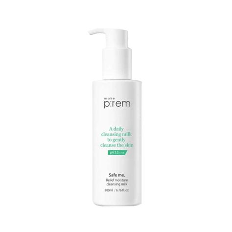 Leche de limpieza Make Prem hidratante para piel seca-0