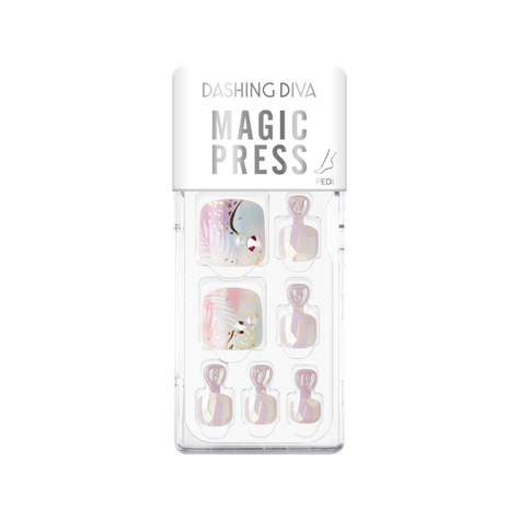 Uñas press on Pedicura Dashing Diva MDR1255P-0