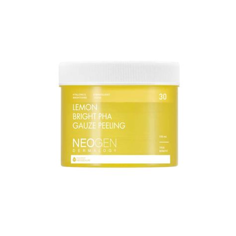 ⁠Discos exfoliantes ilumina Limón PHA Cosmética Coreana-0