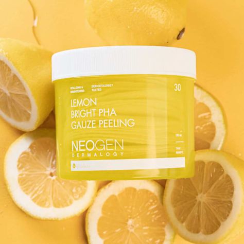 ⁠Discos exfoliantes ilumina Limón PHA Cosmética Coreana-3