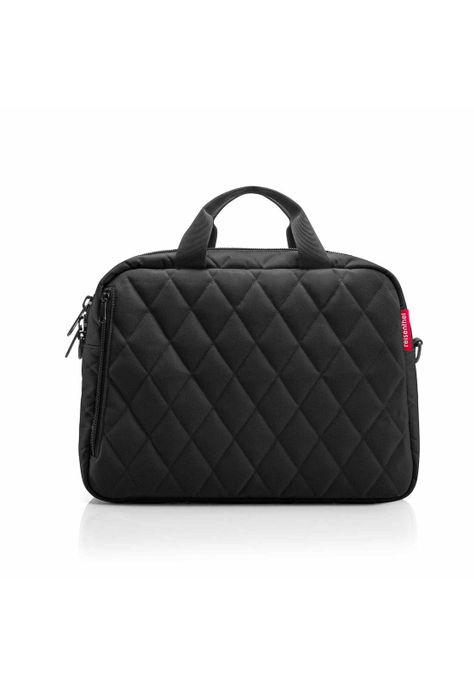 Bolso Computador - rhombus black-1