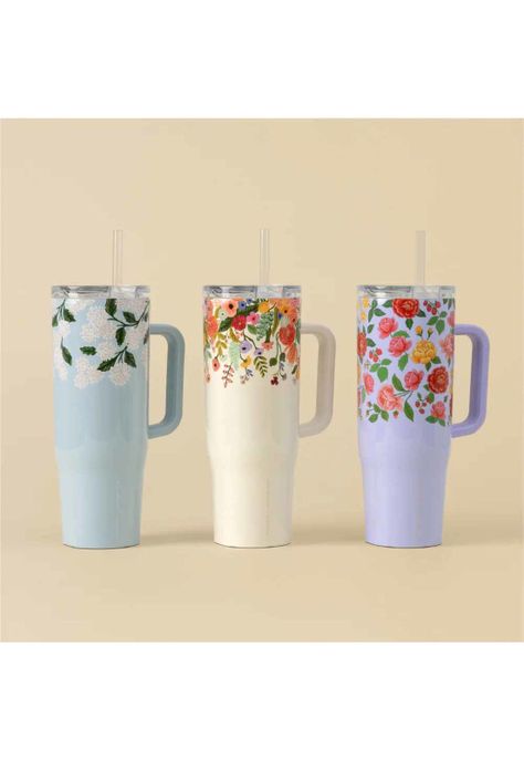 Vaso Térmico Cruiser 1200ml Rifle Paper Gloss Blue Hydrangea-5