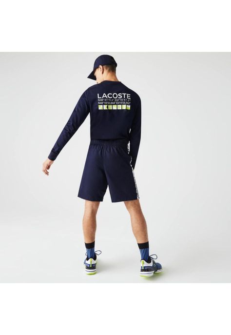 Short Lacoste GH934 Hombre Azul-2