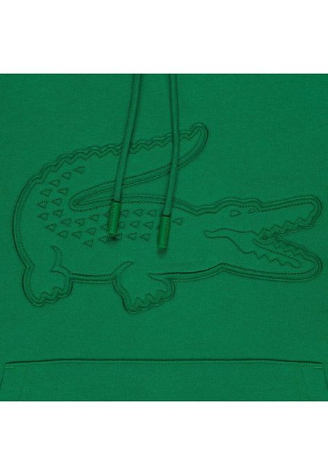 Poleron Lacoste SH5108 Hombre Verde-1