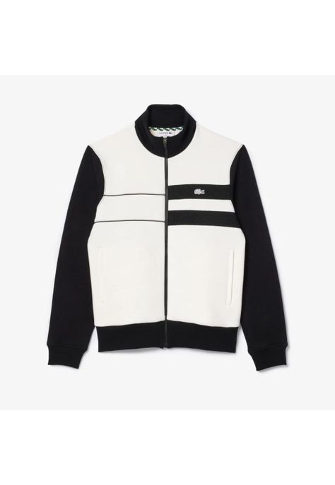 Poleron Lacoste SH7490 Hombre Blanco-2