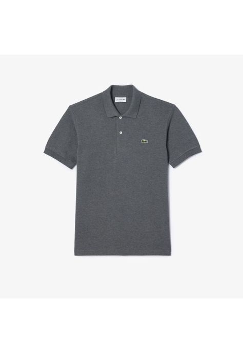 Polera Polo Lacoste L1264 Hombre Gris-2