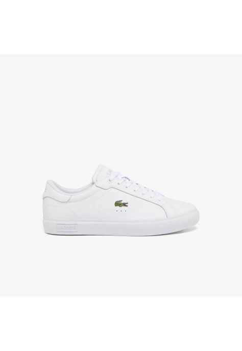 Zapatilla Urbana Hombre Cuero Powercourt Blanco Lacoste-0