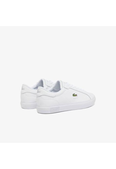 Zapatilla Urbana Hombre Cuero Powercourt Blanco Lacoste-2