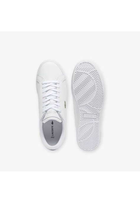 Zapatilla Urbana Hombre Cuero Powercourt Blanco Lacoste-3