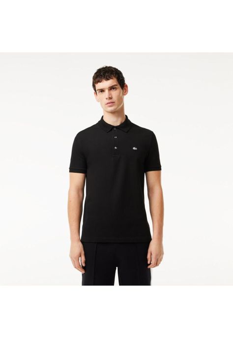 Polera Polo Lacoste PH4014 Hombre Negro-0