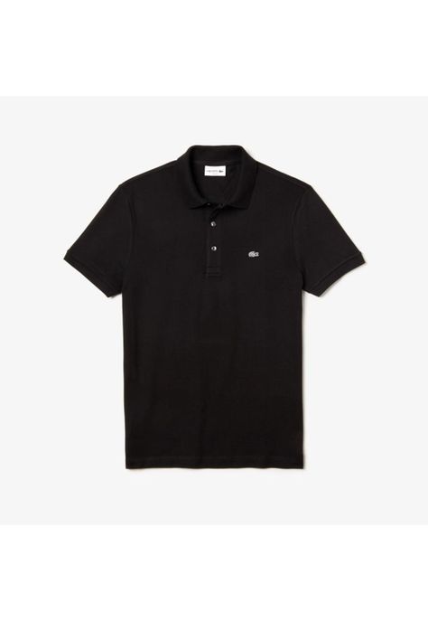 Polera Polo Lacoste PH4014 Hombre Negro-2