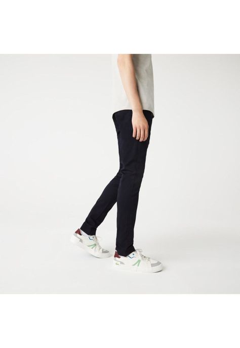 Pantalon Lacoste HH8595 Hombre Negro-3