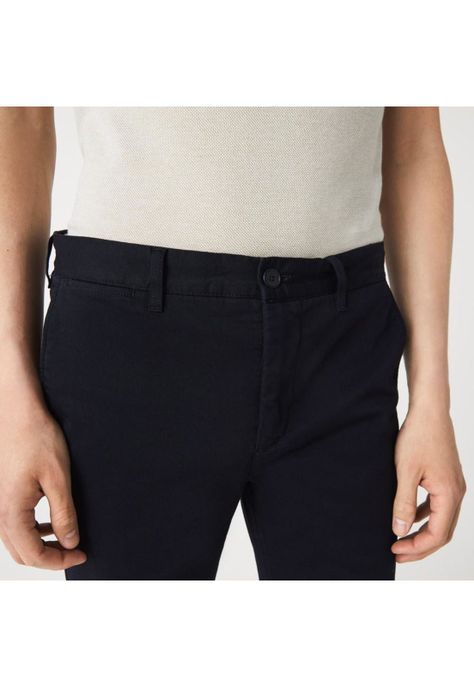 Pantalon Lacoste HH8595 Hombre Negro-4