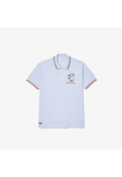 Polera Polo Lacoste PH8008 Hombre Gris-0