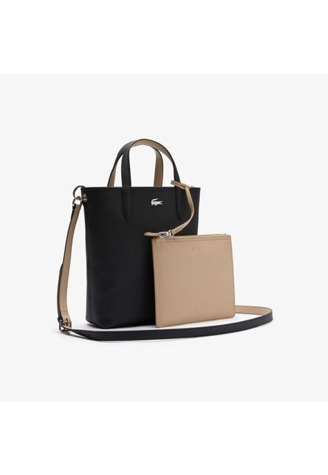 Bolso Lacoste NF2991 Mujer Negro-1