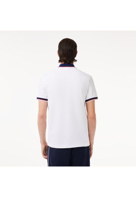 Polera Polo Lacoste PH3461 Hombre Blanco-1