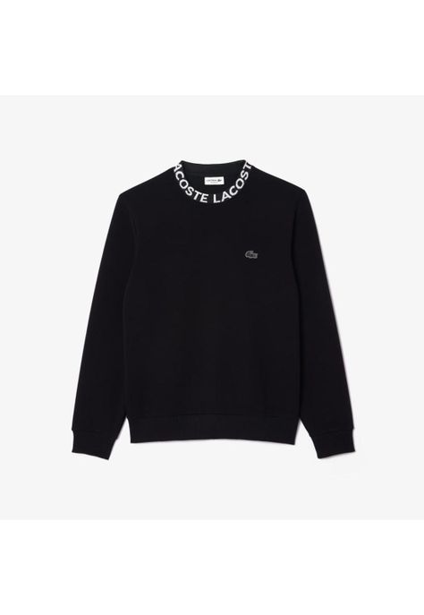 Polerón  Lacoste SH7473 Hombre Negro-1