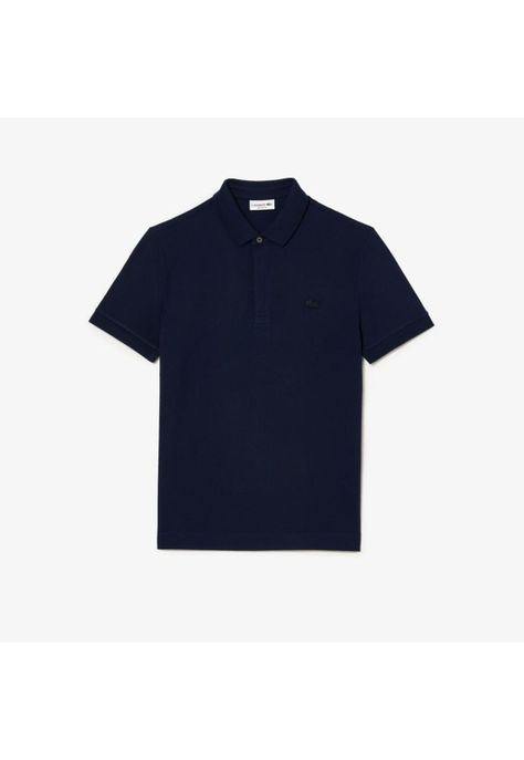 Polera Polo Algodón Hombre Lacoste PH5522 Azul-1