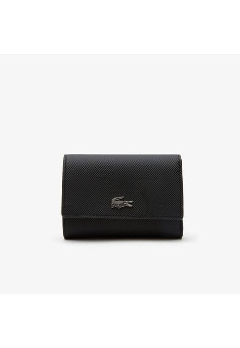 Billetera Mujer Lacoste NF4190 Negro-0
