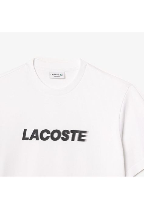 Polera Manga Corta Hombre Lacoste TH2861 Blanco-3