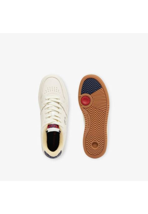 Zapatilla Urbana Hombre Cuero L001 SET Beige Lacoste-3