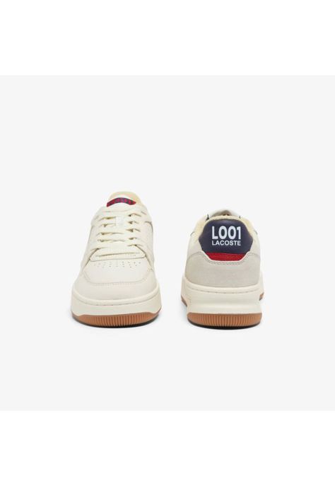 Zapatilla Urbana Hombre Cuero L001 SET Beige Lacoste-4