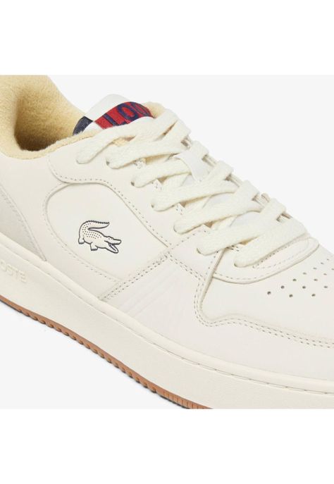 Zapatilla Urbana Hombre Cuero L001 SET Beige Lacoste-5