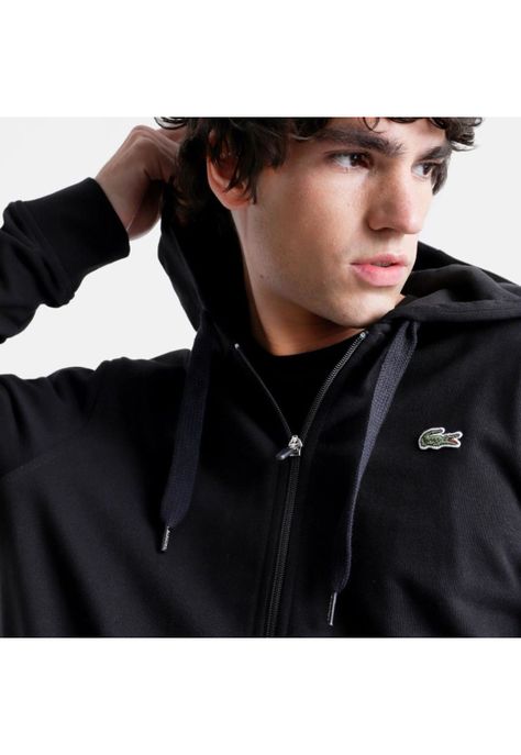 Polerón Con Cierre Hombre Lacoste SH3300 Azul-1