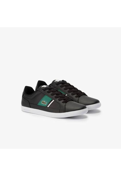 Zapatilla Urbana Lacoste  Hombre Negro-1